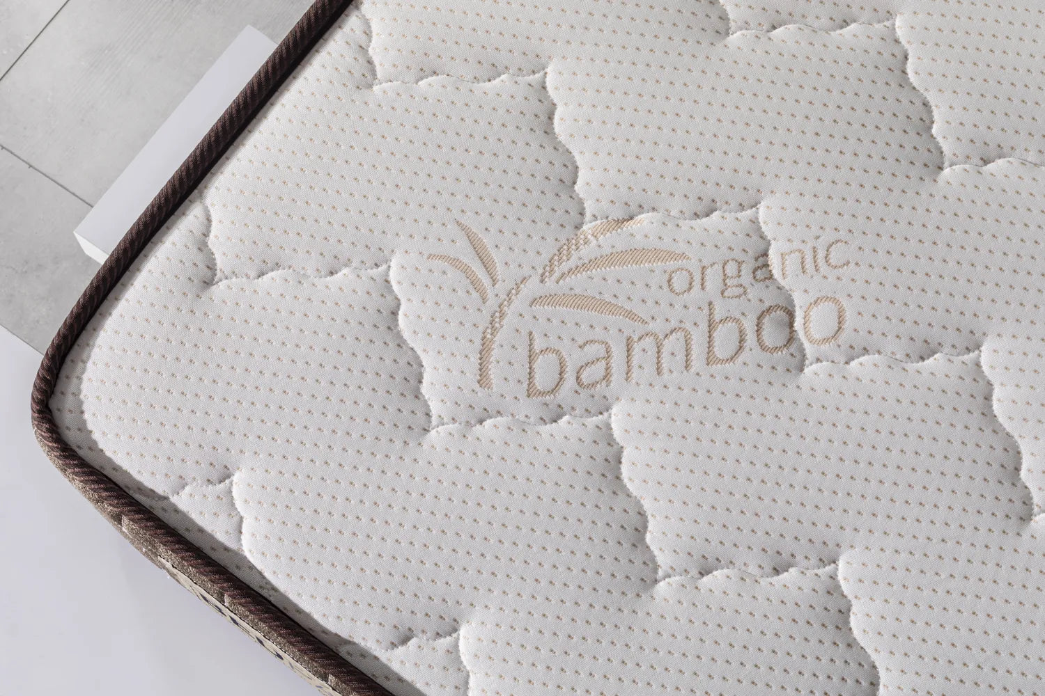 Ortopedik Organic Bamboo Visco Yatak Bed01 	Bedpark Home