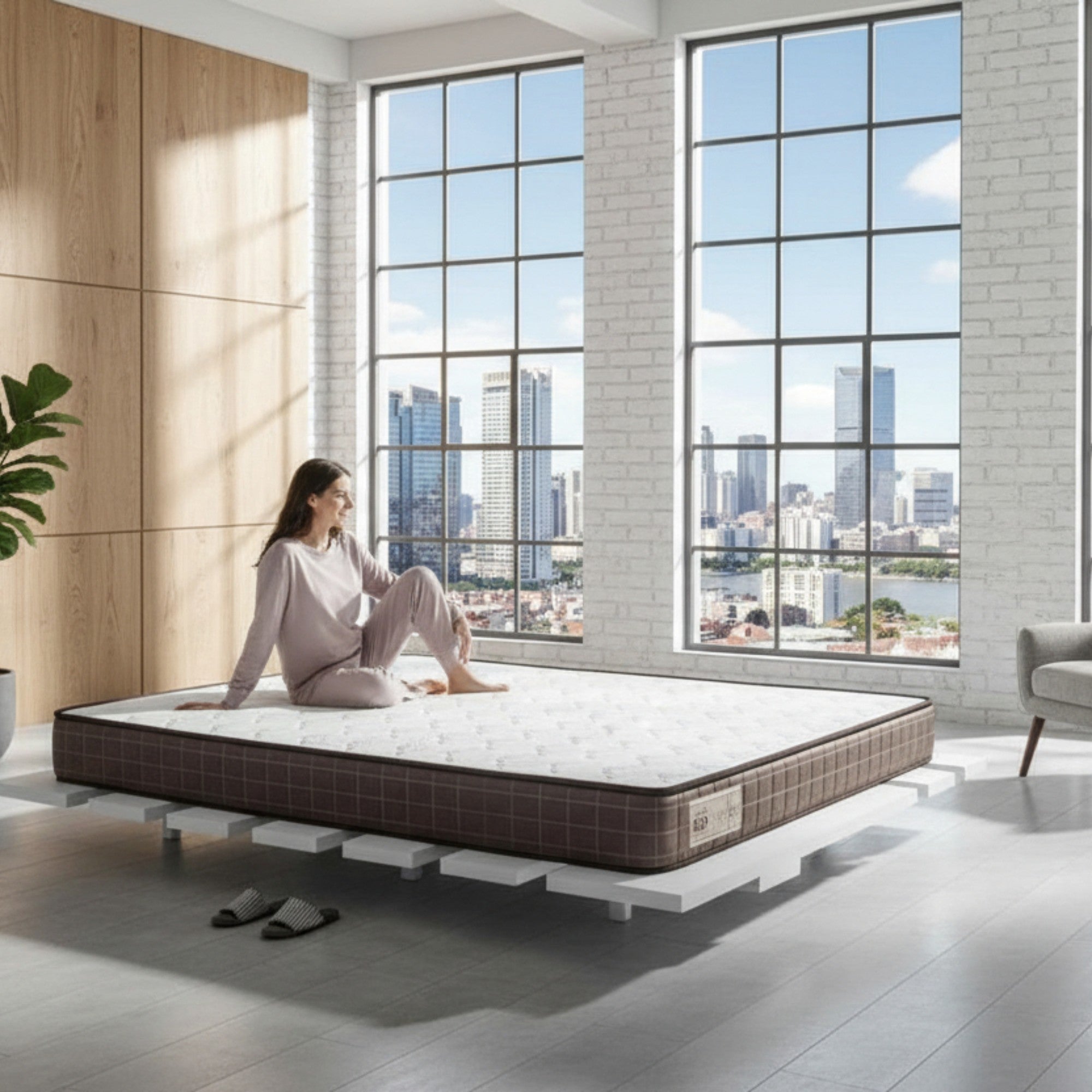 BED01 | Bamboo Visco Ortopedik Yatak | Vücut Destekli