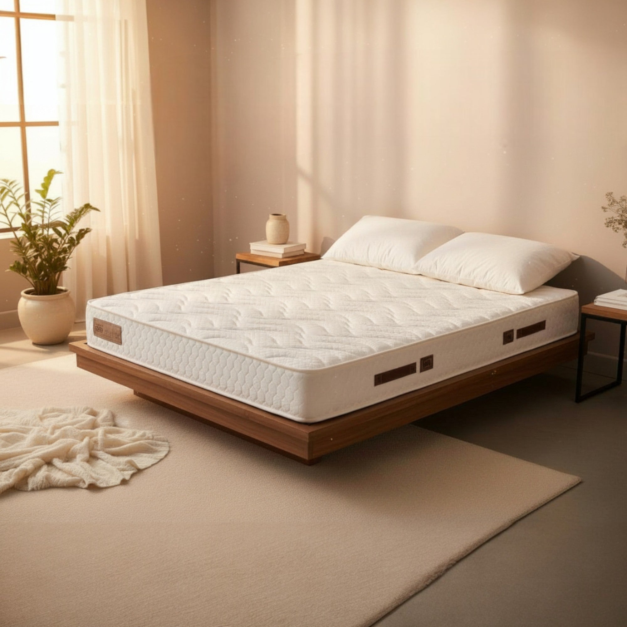 Deep Sleep | Pamuklu Kumaş Tam Ortopedik Yaylı Yatak