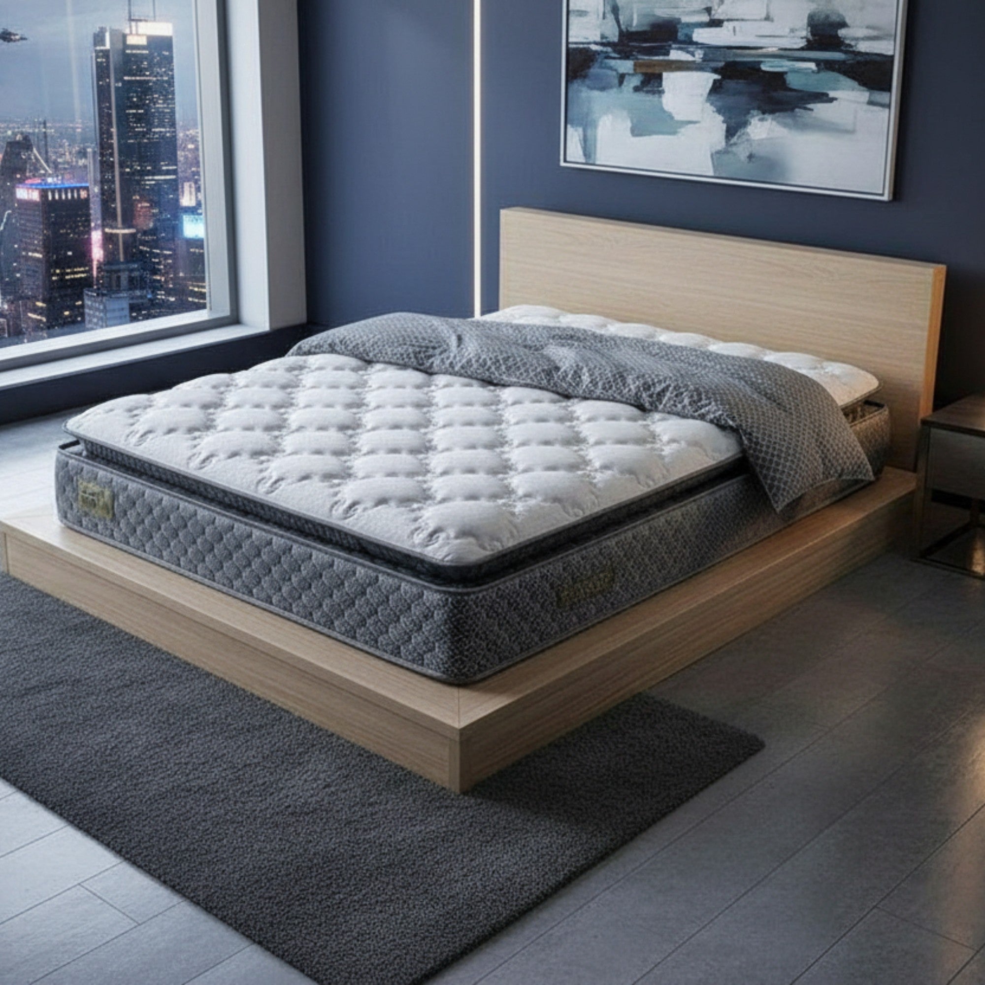 Ottoman | Tam Ortopedik Pedli Paket Yaylı Yatak