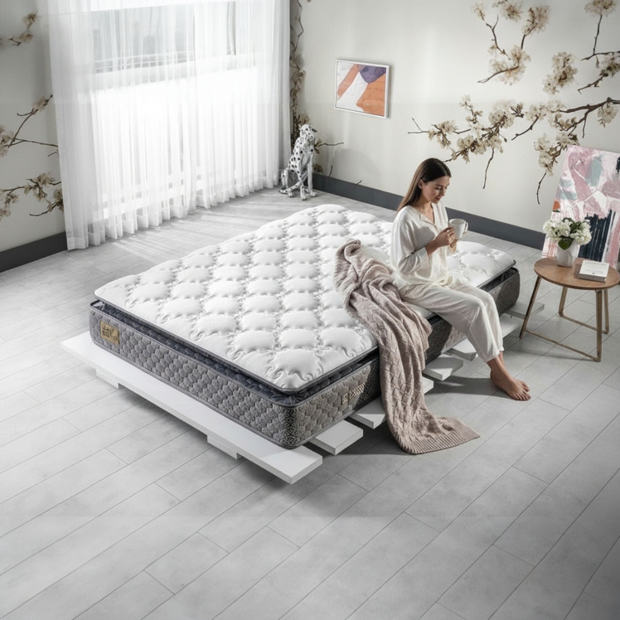 Ottoman | Tam Ortopedik Pedli Paket Yaylı Yatak