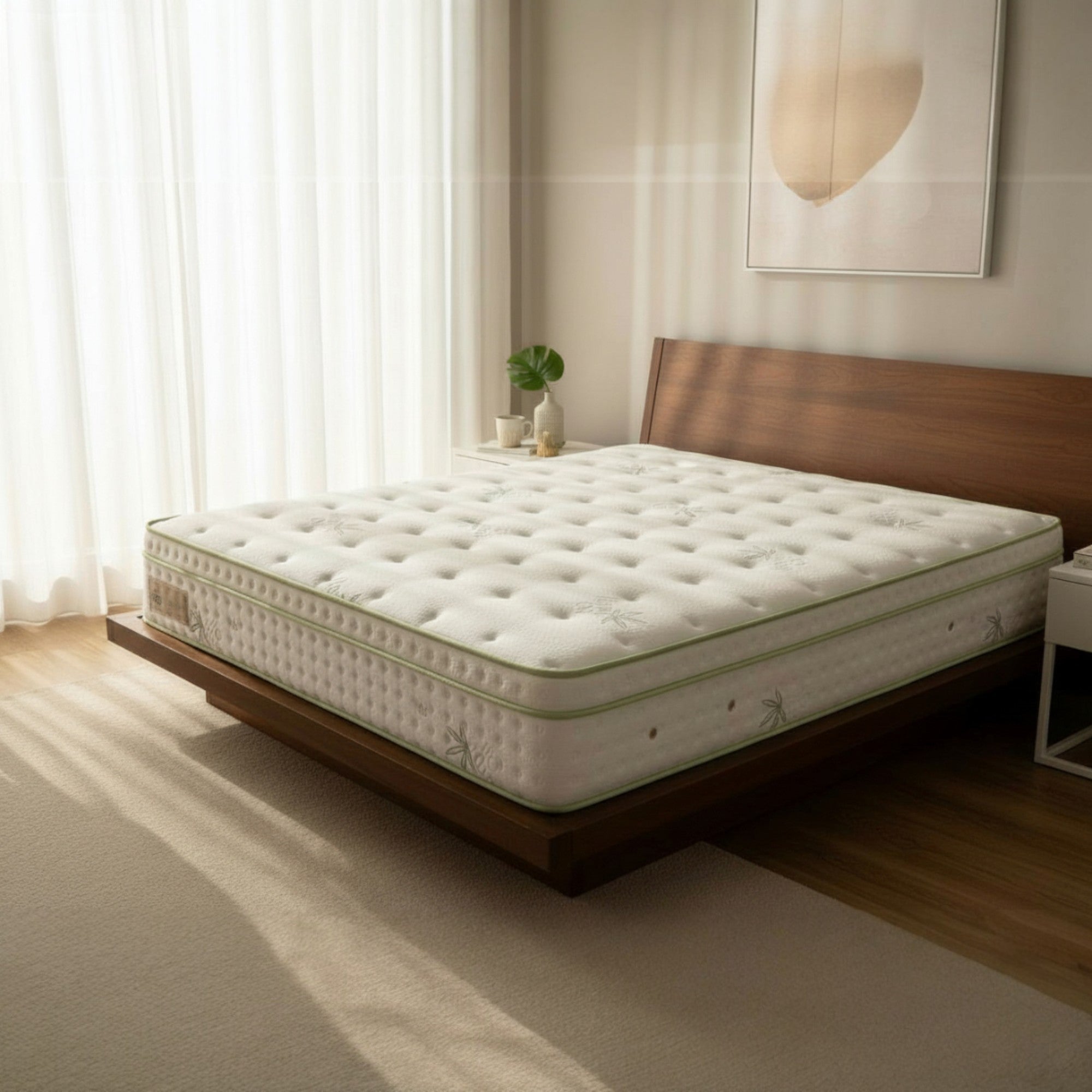 Vintage | Kenevir Kumaş Tam Ortopedik Yaylı Yatak